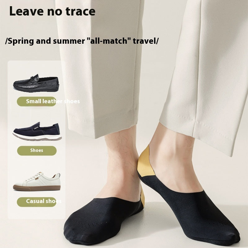 Men's Boat Socks Thin Breathable Ice Silk Socks - SARAH SOCKS