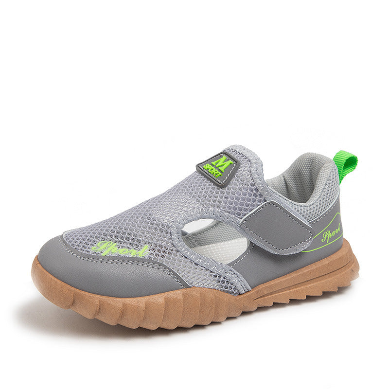 Breathable Single Mesh Boys' Sports Mesh Shoes - SARAH SOCKS