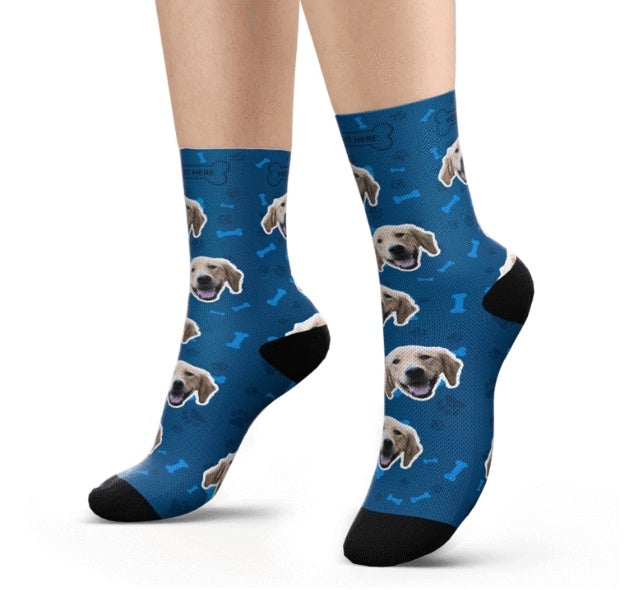 Pet head print socks - SARAH SOCKS