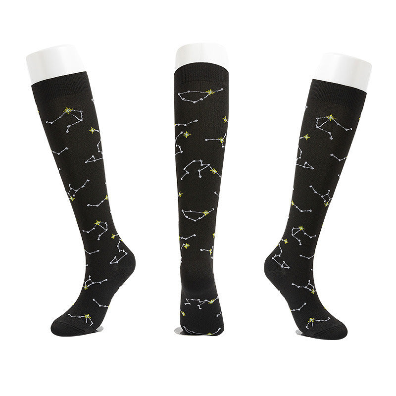 Cycling Socks, Sports Compression Socks, Mixable Compression Socks - SARAH SOCKS