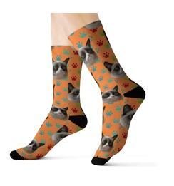 Pet head print socks - SARAH SOCKS