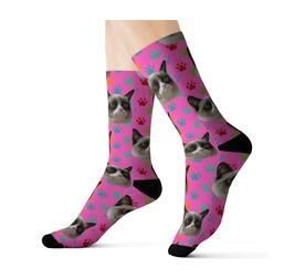 Pet head print socks - SARAH SOCKS