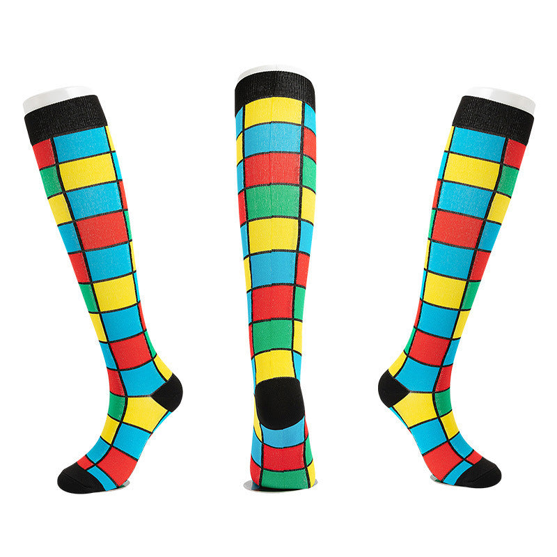 Cycling Socks, Sports Compression Socks, Mixable Compression Socks - SARAH SOCKS