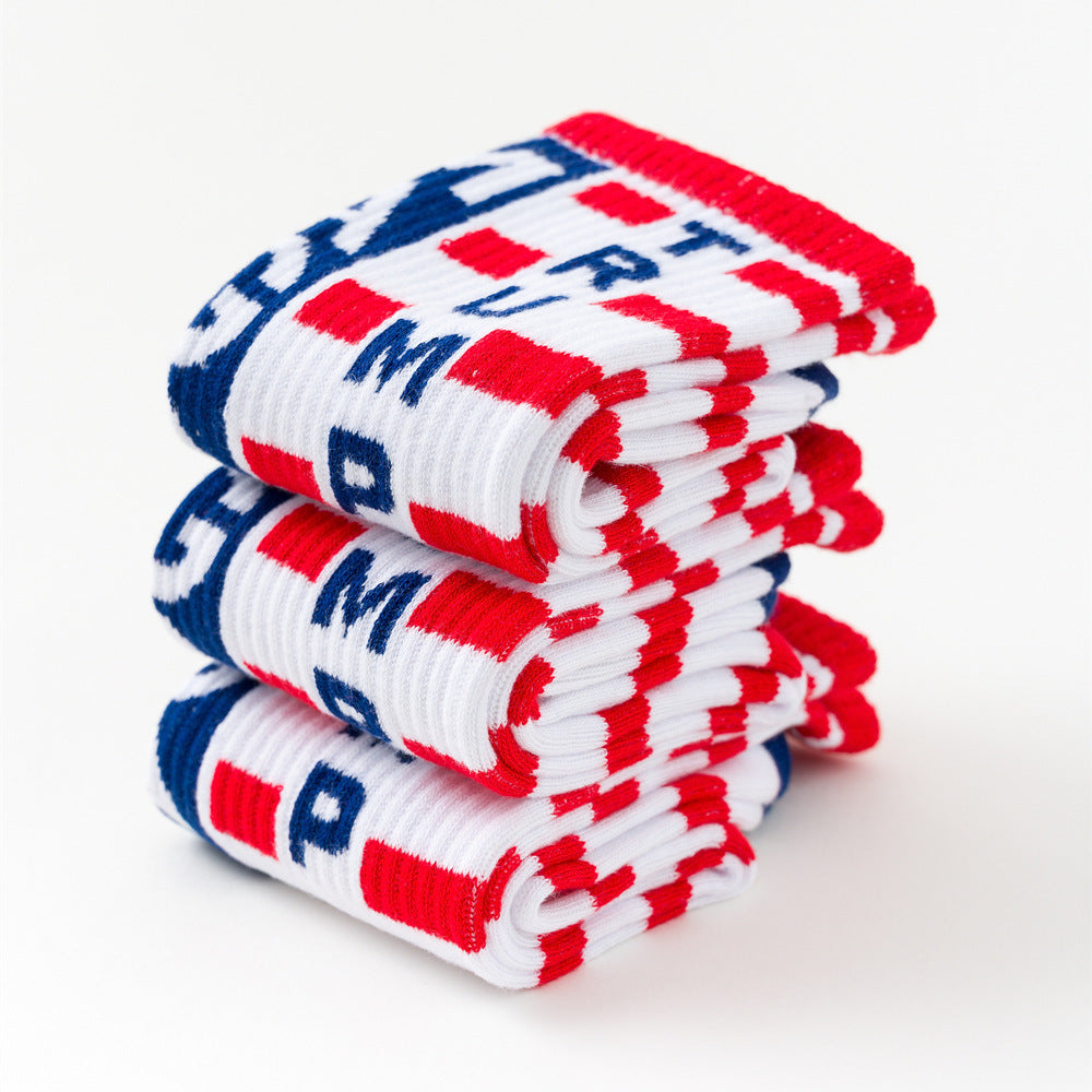 Flag sports socks - SARAH SOCKS