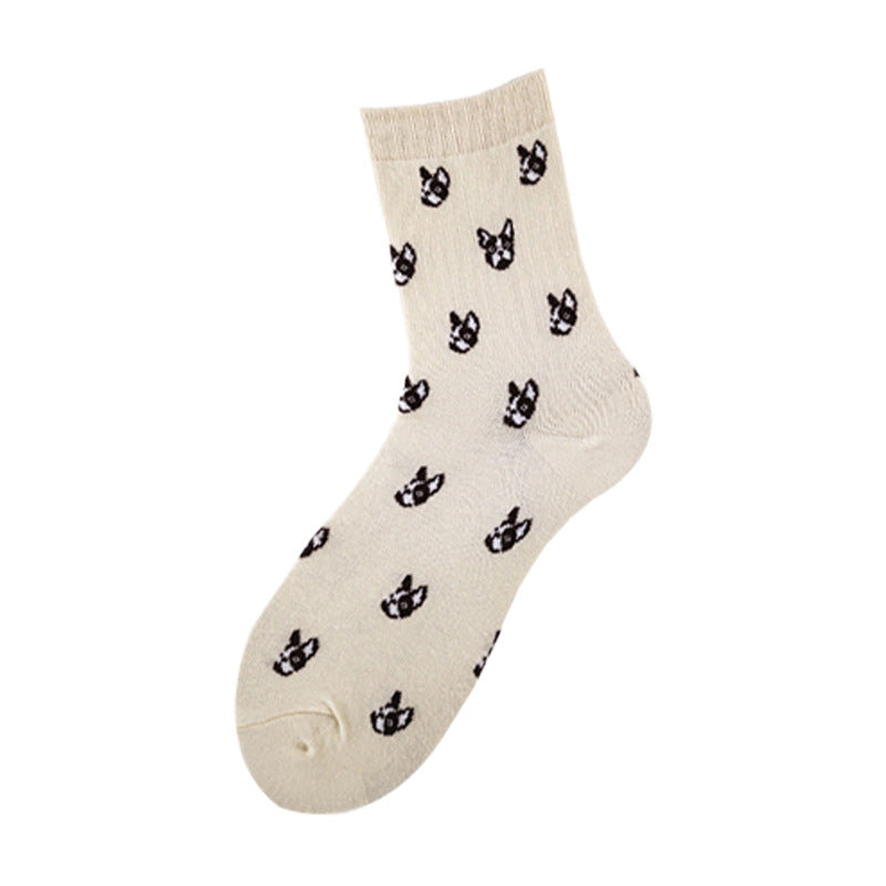 Socks For Men And Women, Dog Series Cartoon Personality Trendy Socks, Couple Mid-Tube Socks Wholesale - SARAH SOCKS