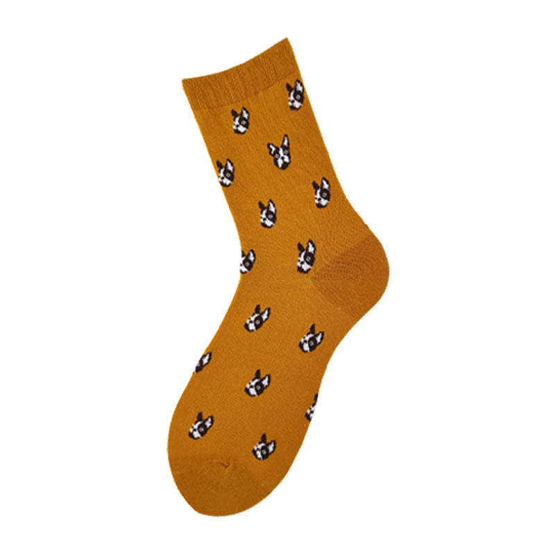 Socks For Men And Women, Dog Series Cartoon Personality Trendy Socks, Couple Mid-Tube Socks Wholesale - SARAH SOCKS