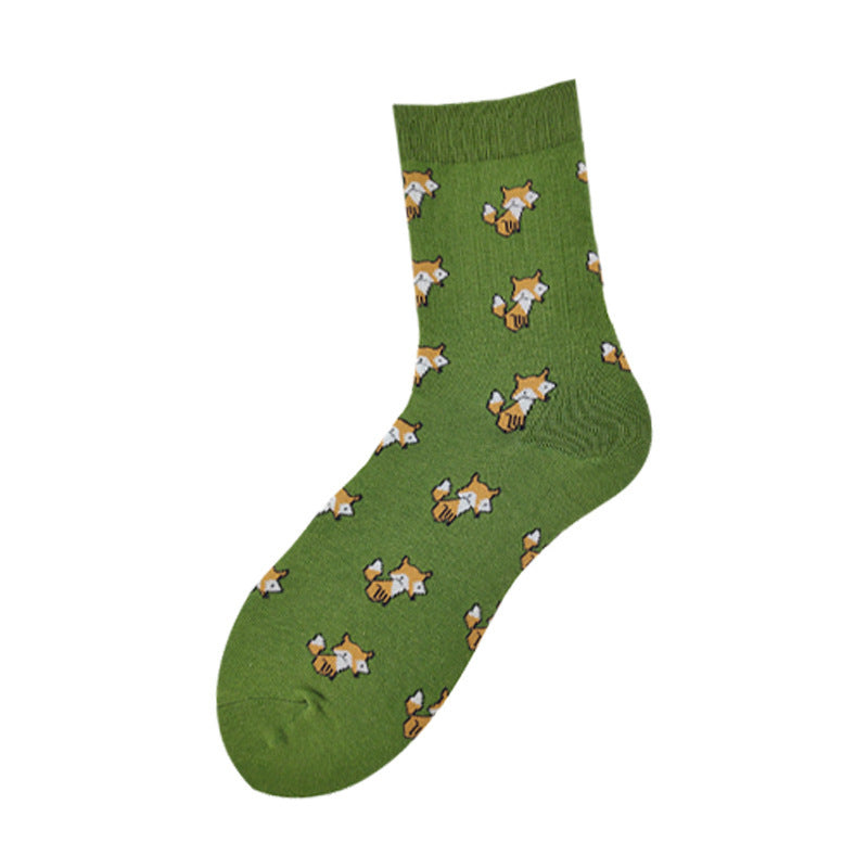 Socks For Men And Women, Dog Series Cartoon Personality Trendy Socks, Couple Mid-Tube Socks Wholesale - SARAH SOCKS