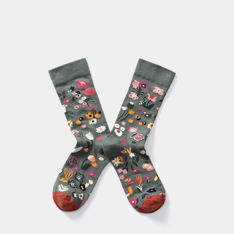 Cartoon graffiti socks - SARAH SOCKS