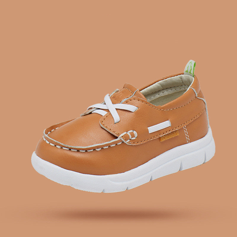 Boys' small leather shoes - SARAH SOCKS