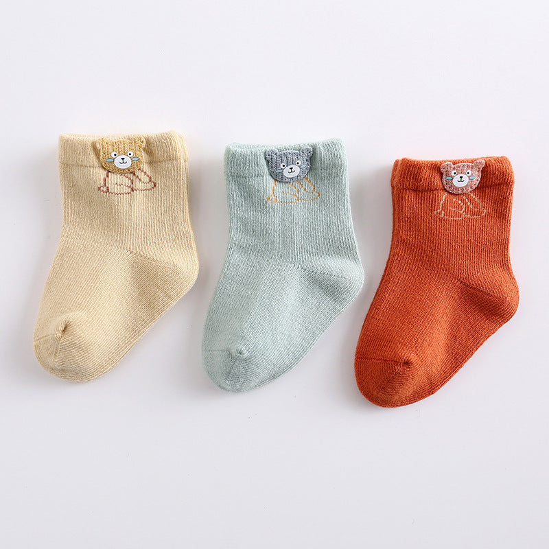 Cartoon Accessories Baby Socks Boneless Baby Cotton Socks - SARAH SOCKS