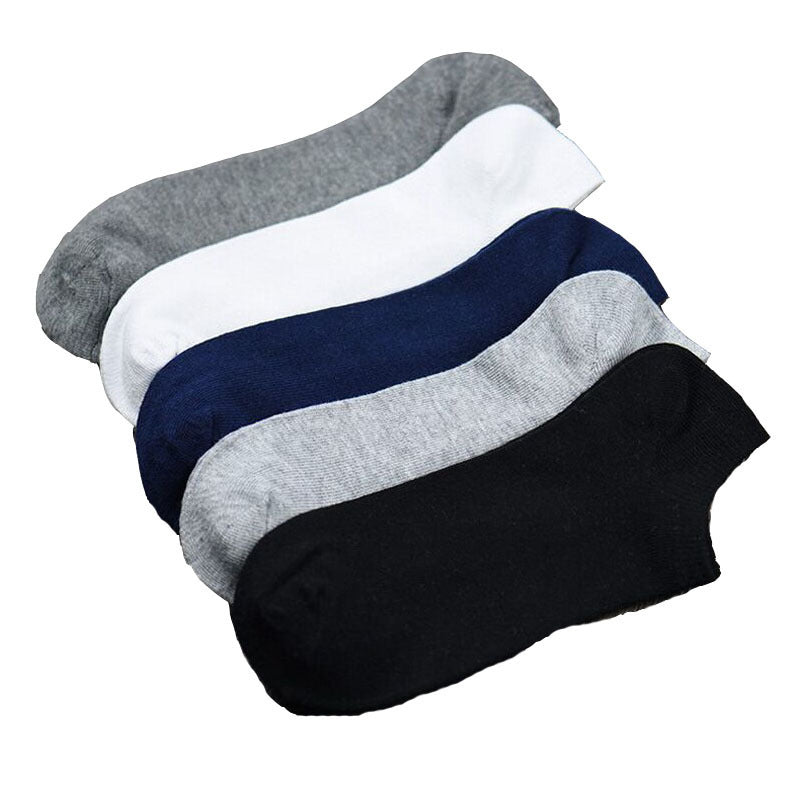 10 paires Cotton men's boat socks - SARAH SOCKS