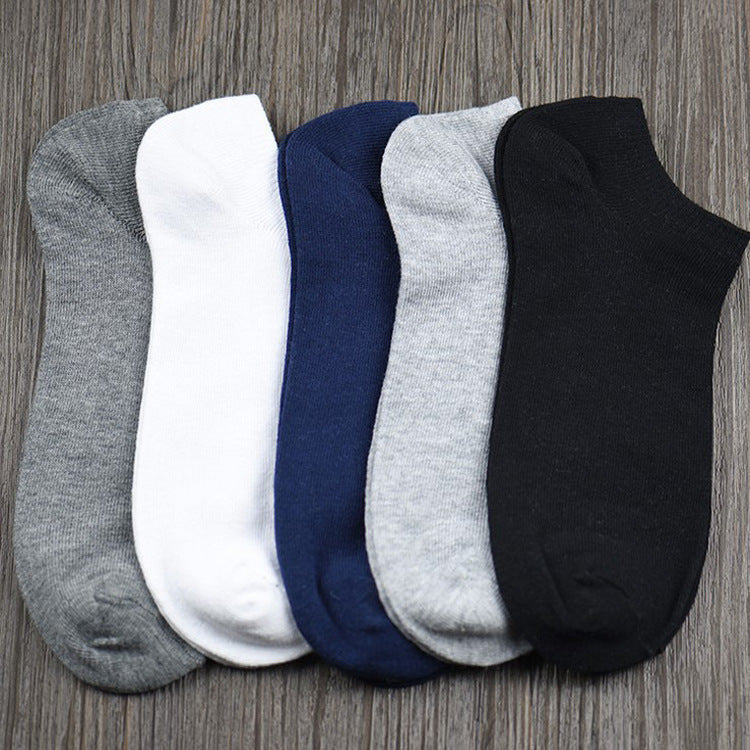 10 paires Cotton men's boat socks - SARAH SOCKS