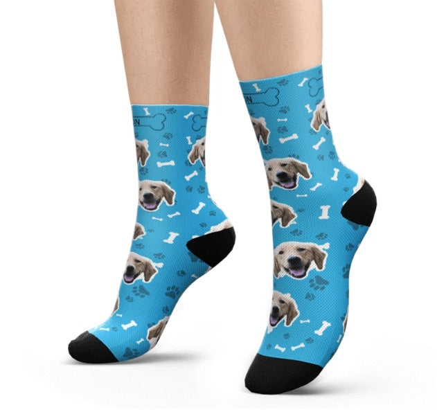Pet head print socks - SARAH SOCKS