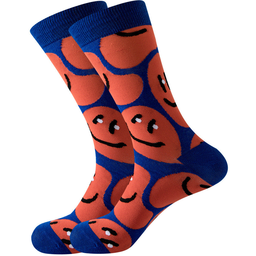 Animal Mid-calf Length Socks Geometric Men's Socks Tide - SARAH SOCKS