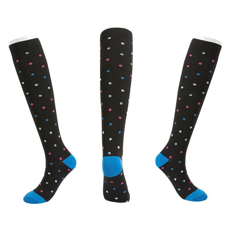 Cycling Socks, Sports Compression Socks, Mixable Compression Socks - SARAH SOCKS