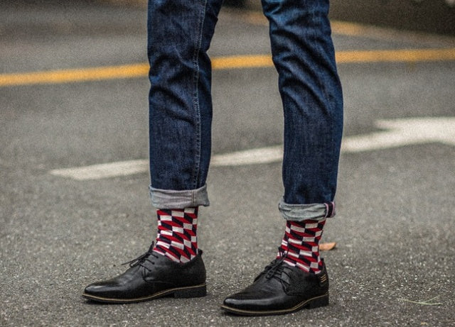 Plaid Men's Socks - SARAH SOCKS