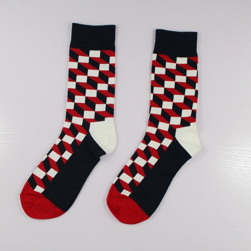 Plaid Men's Socks - SARAH SOCKS