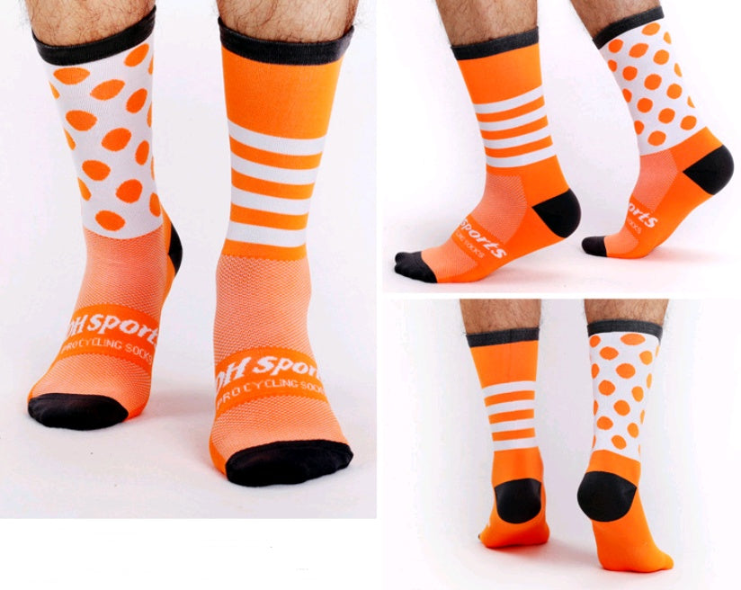 Cycling sports socks Four seasons long tube compression bicycles for men and women wear breathable sock - SARAH SOCKS