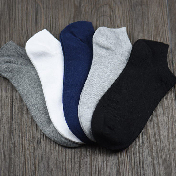 10 paires Cotton men's boat socks - SARAH SOCKS