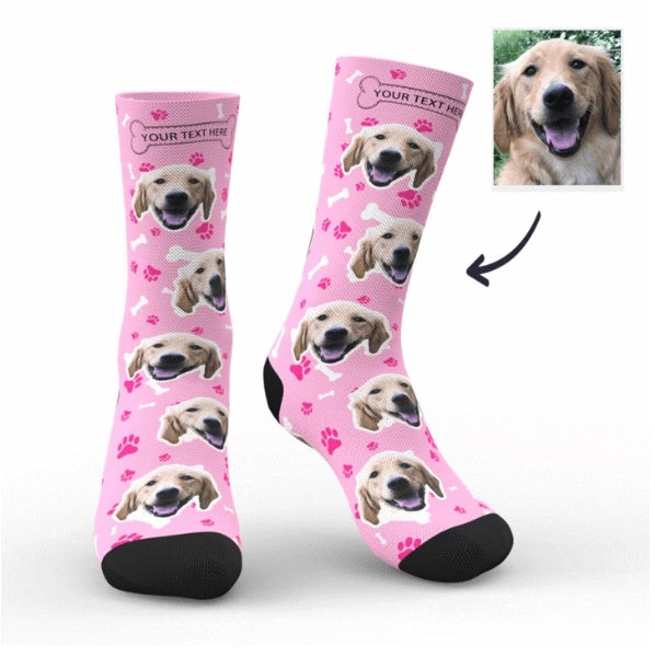 Pet head print socks - SARAH SOCKS