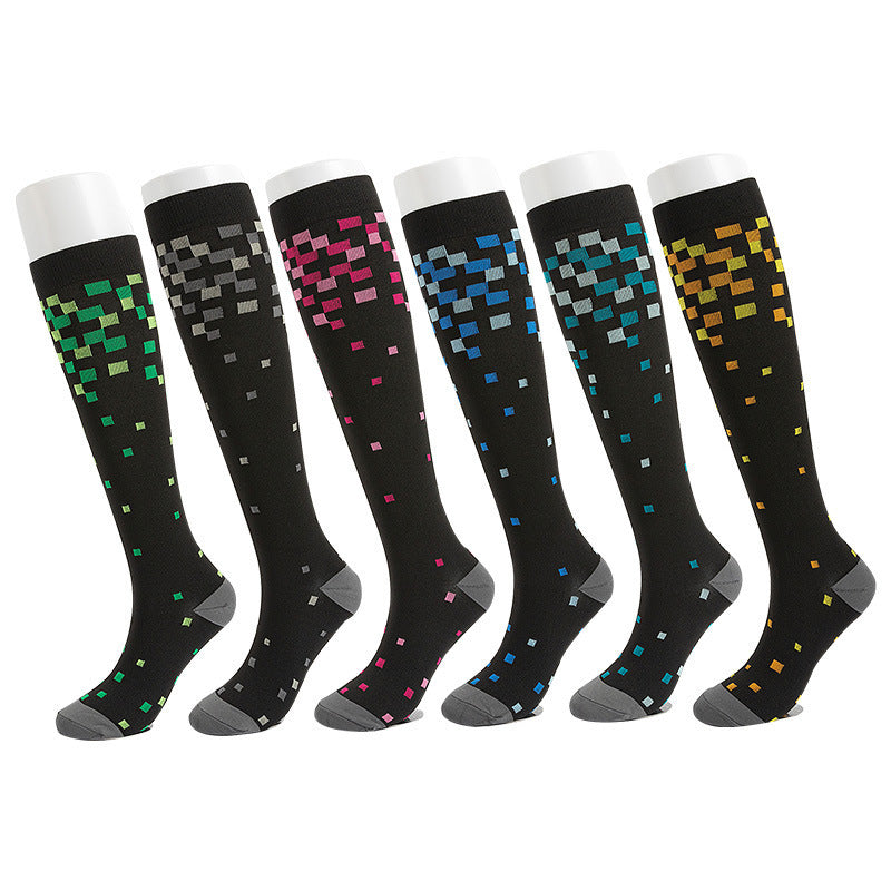 Cycling Socks, Sports Compression Socks, Mixable Compression Socks - SARAH SOCKS