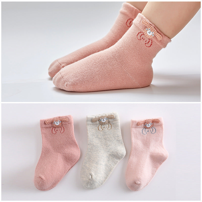 Cartoon Accessories Baby Socks Boneless Baby Cotton Socks - SARAH SOCKS