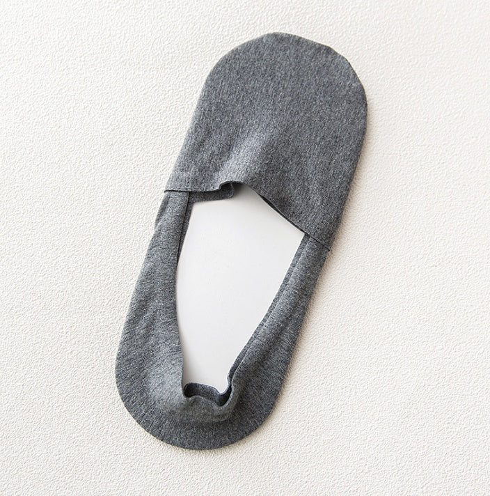 10 pieces summer new cotton invisible socks men's socks silicone non-slip invisible men's socks - SARAH SOCKS