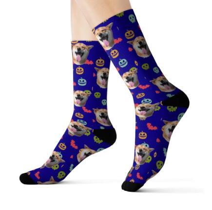 Pet head print socks - SARAH SOCKS