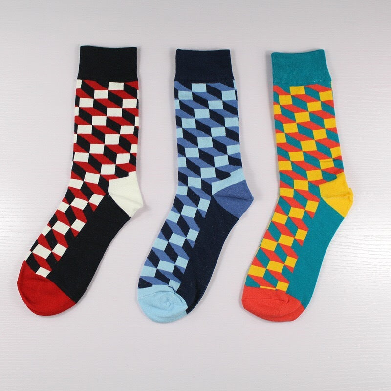Plaid Men's Socks - SARAH SOCKS