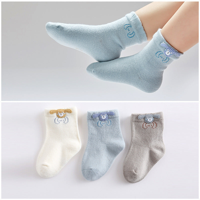 Cartoon Accessories Baby Socks Boneless Baby Cotton Socks - SARAH SOCKS