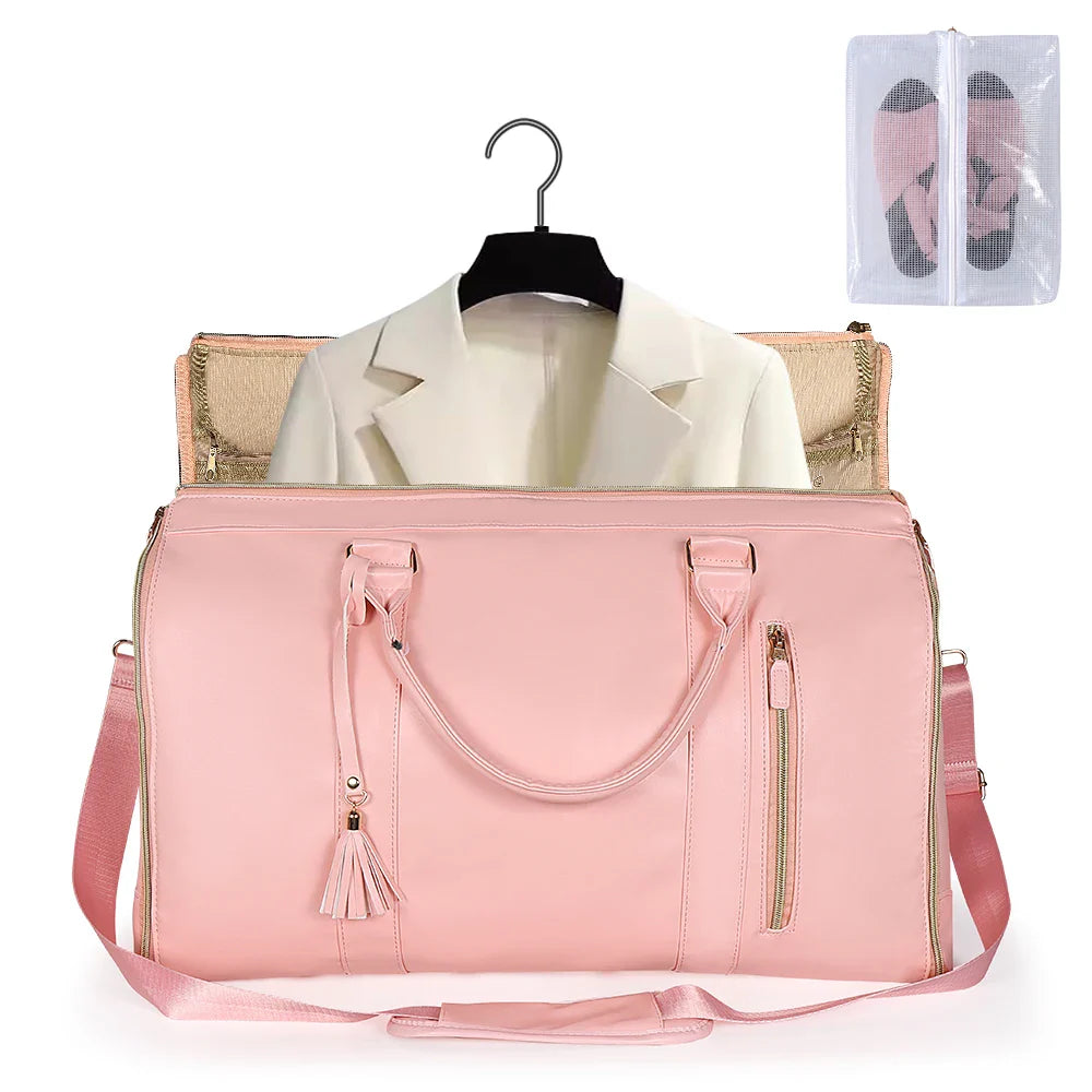 Collection of Travel Bags in Elegant Pink