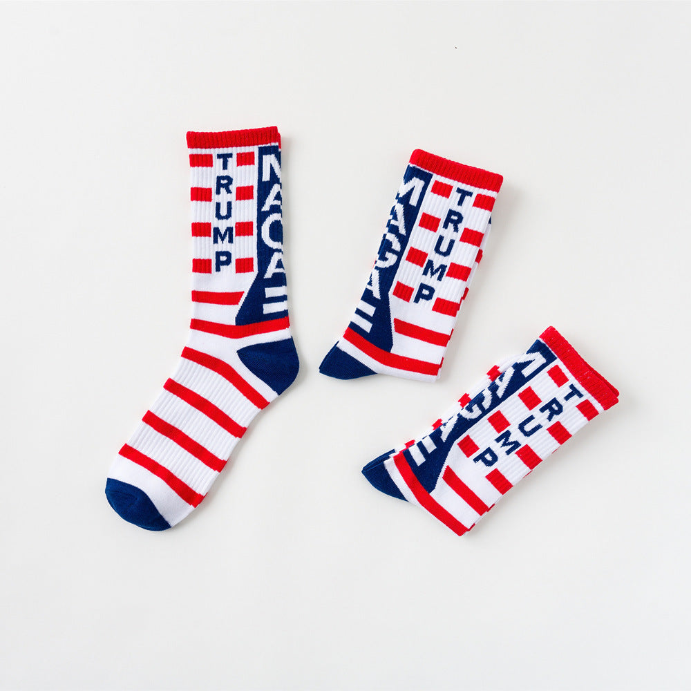 Flag sports socks - SARAH SOCKS