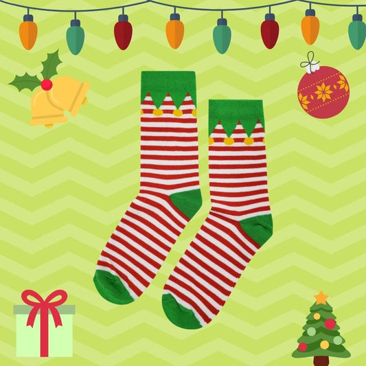 Christmas Elf Socks - SARAH SOCKS