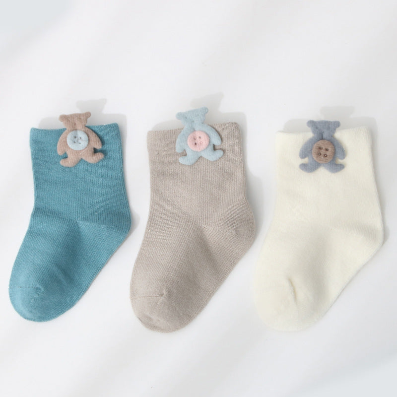 Cartoon Accessories Baby Socks Boneless Baby Cotton Socks - SARAH SOCKS
