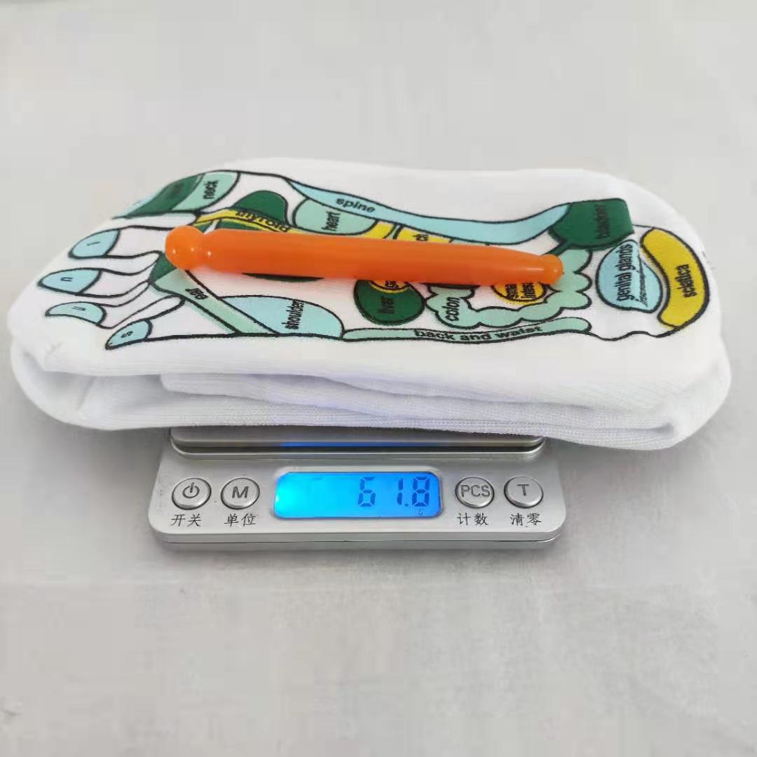 Cross-Border Socks Export All English Graphic Socks Foreign Trade Sole Acupoint Graphic Socks Scraping Board Wholesale - SARAH SOCKS