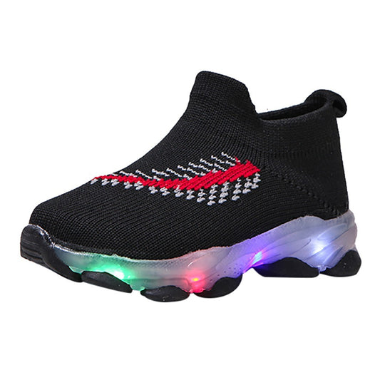 Sensor Light Led Light Socks Shoes Boys And Girls Light Shoes - SARAH SOCKS