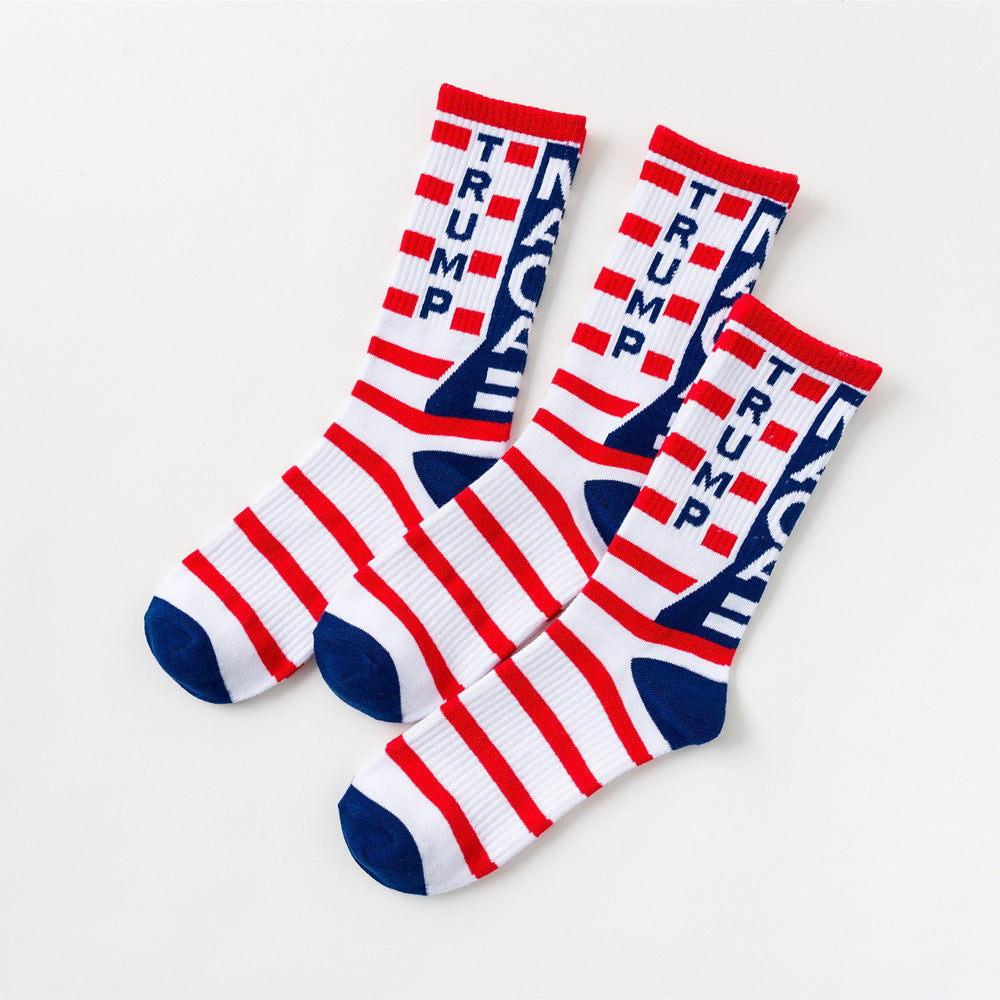 Flag sports socks - SARAH SOCKS