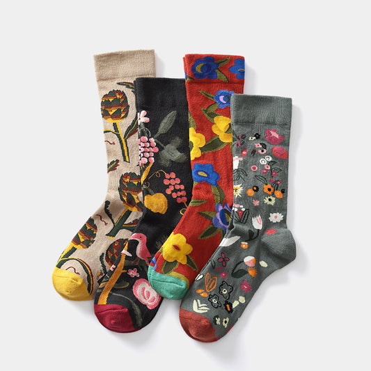 Cartoon graffiti socks - SARAH SOCKS