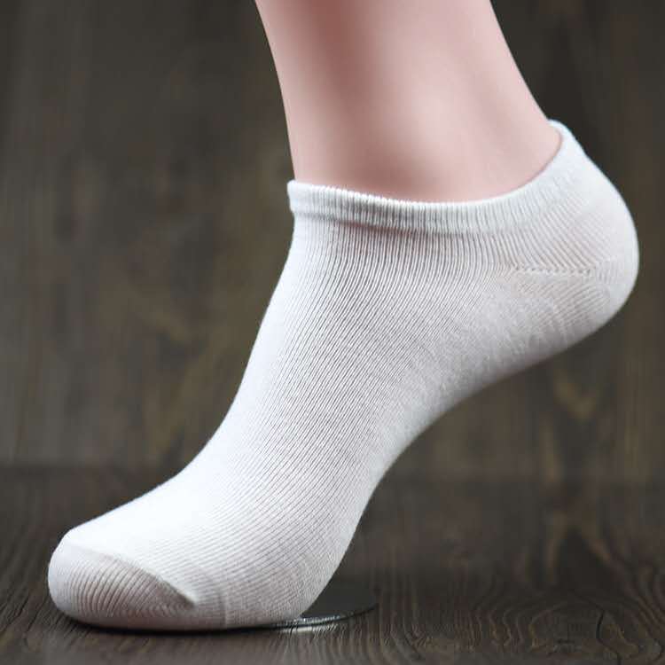 10 paires Cotton  men's boat socks - SARAH SOCKS