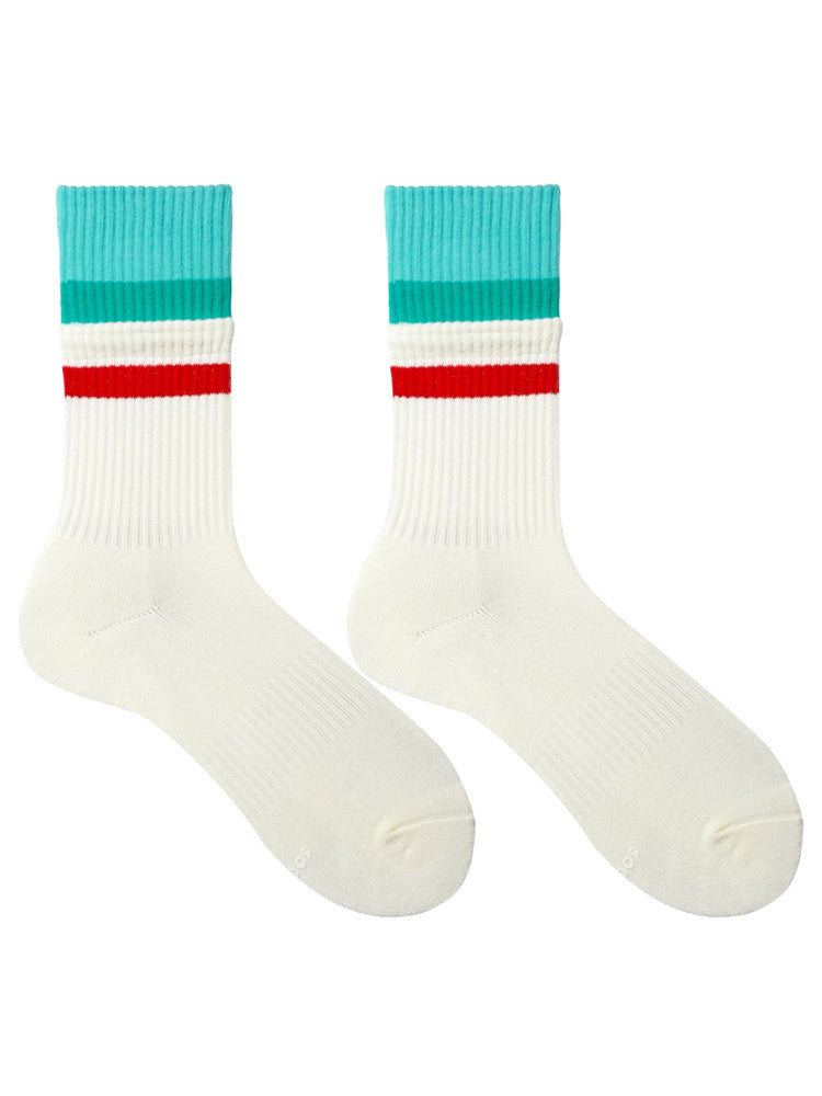 White exercise cotton socks - SARAH SOCKS