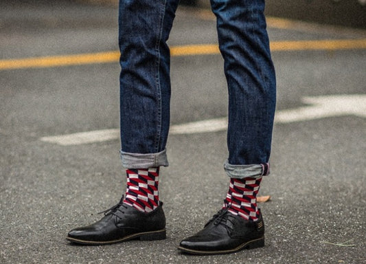 Plaid Men's Socks - SARAH SOCKS