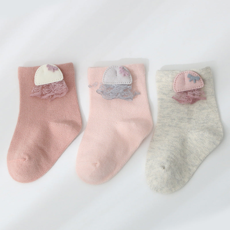 Cartoon Accessories Baby Socks Boneless Baby Cotton Socks - SARAH SOCKS