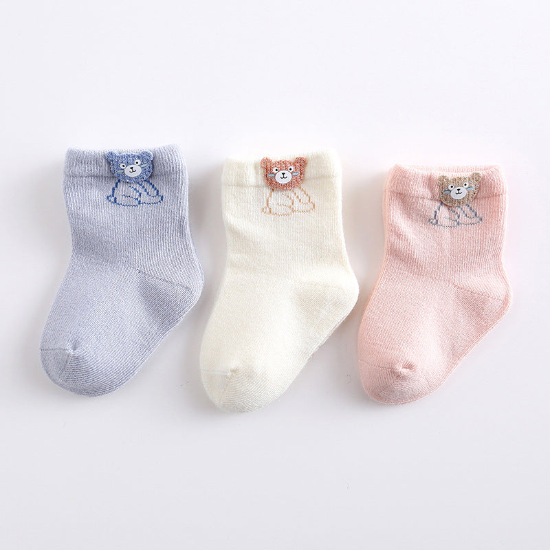 Cartoon Accessories Baby Socks Boneless Baby Cotton Socks - SARAH SOCKS