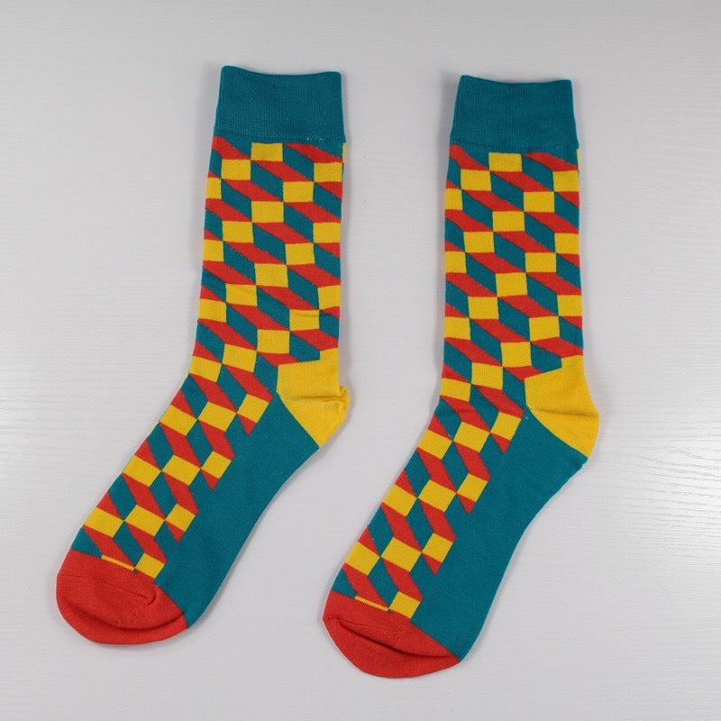 Plaid Men's Socks - SARAH SOCKS