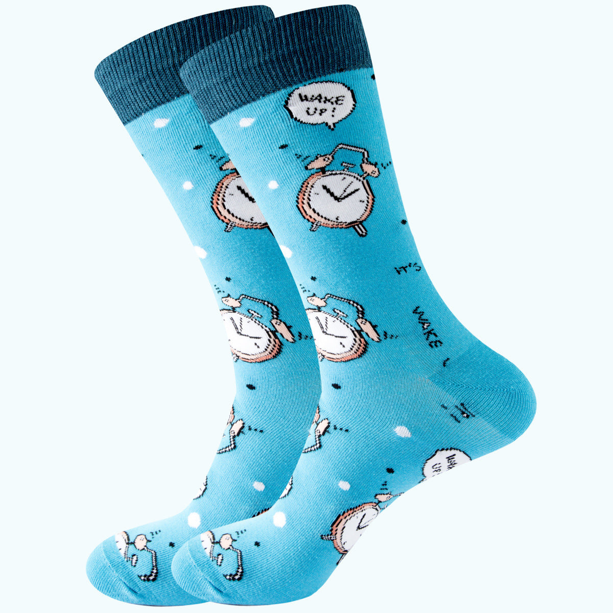 Animal Mid-calf Length Socks Geometric Men's Socks Tide - SARAH SOCKS