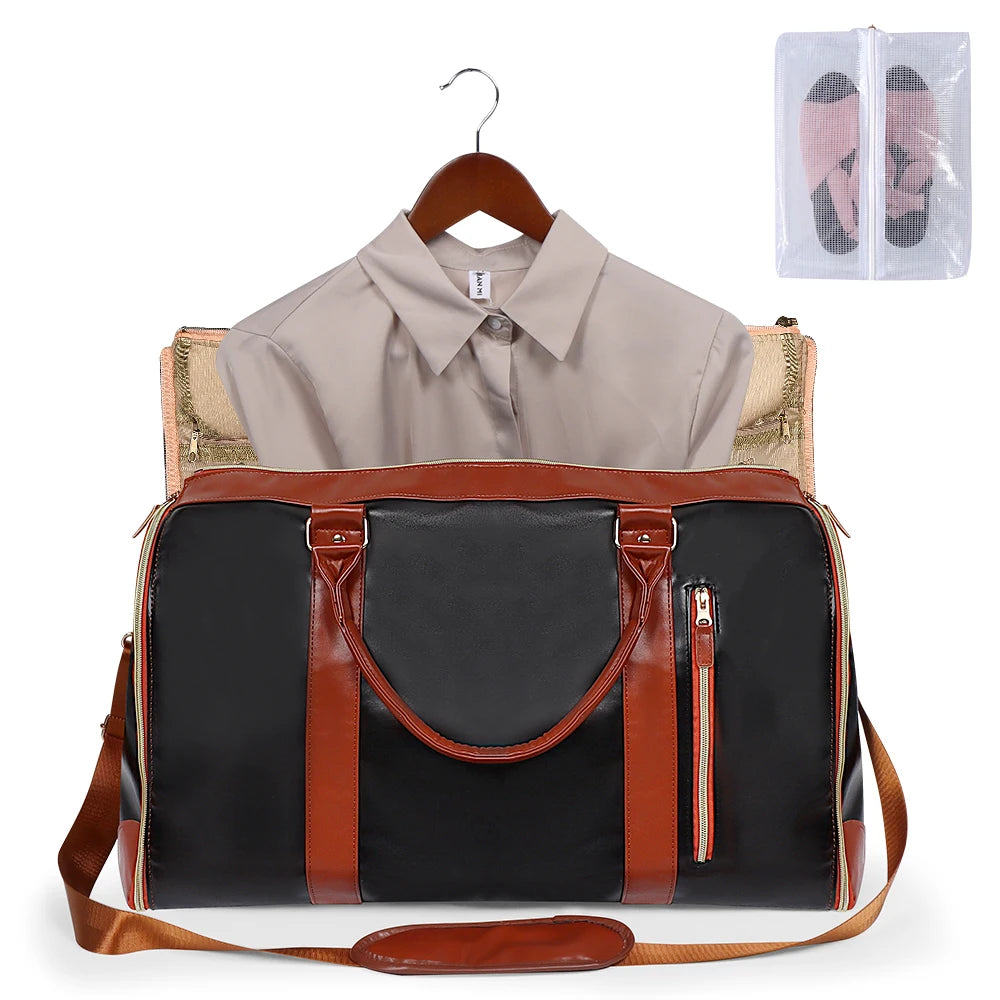 The Empress - Blue Foldable Travel Handbag