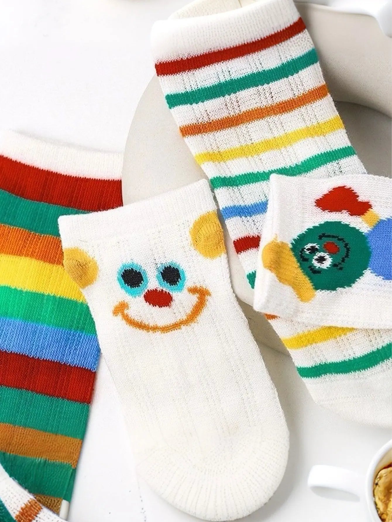 EVLIN ( 1-16Years Children  Socks Girls Summer)