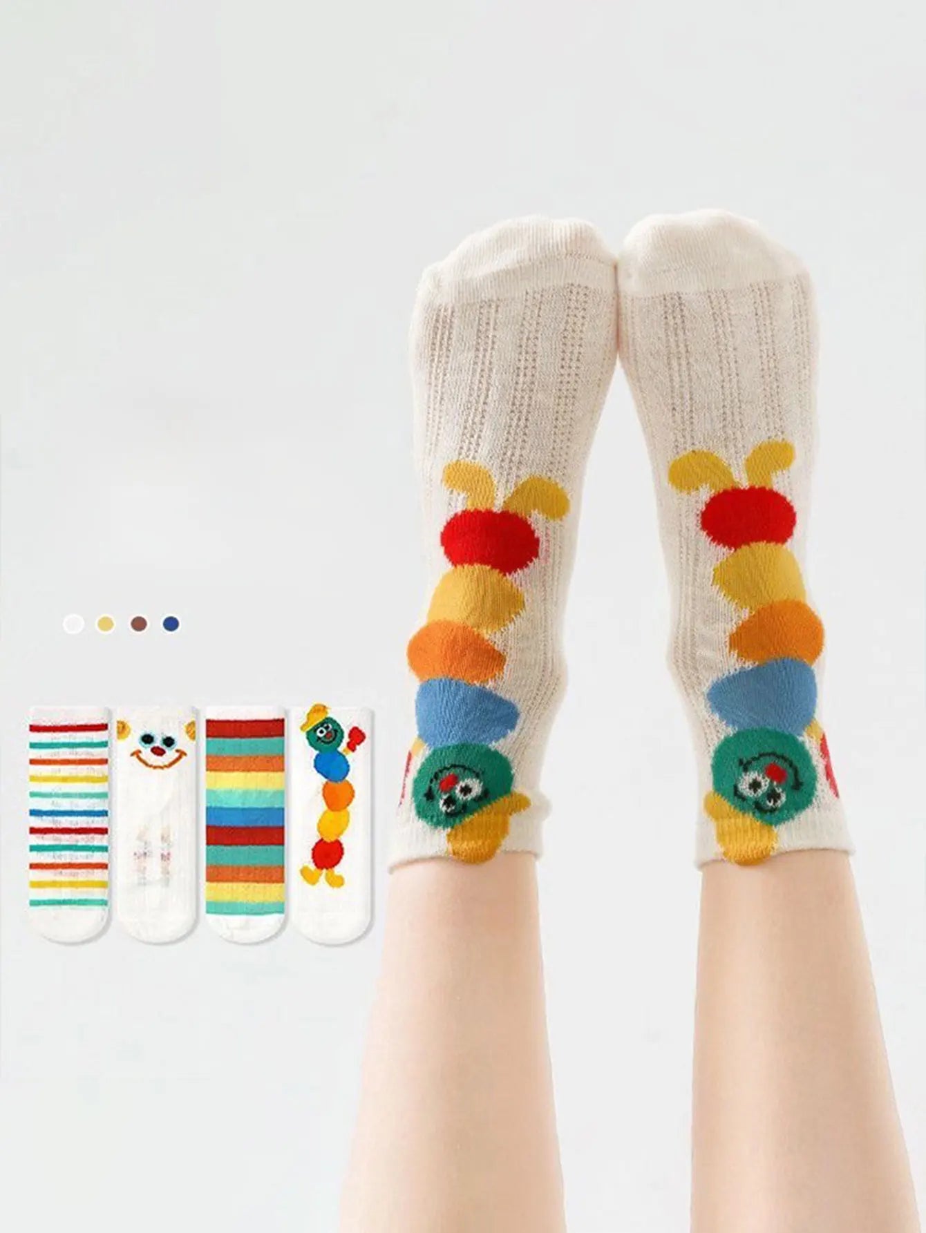 EVLIN ( 1-16Years Children  Socks Girls Summer)