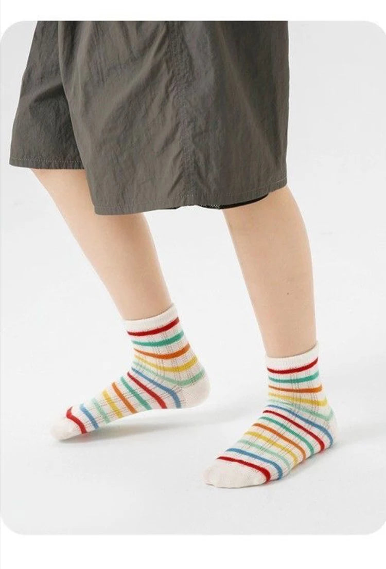 EVLIN ( 1-16Years Children  Socks Girls Summer)