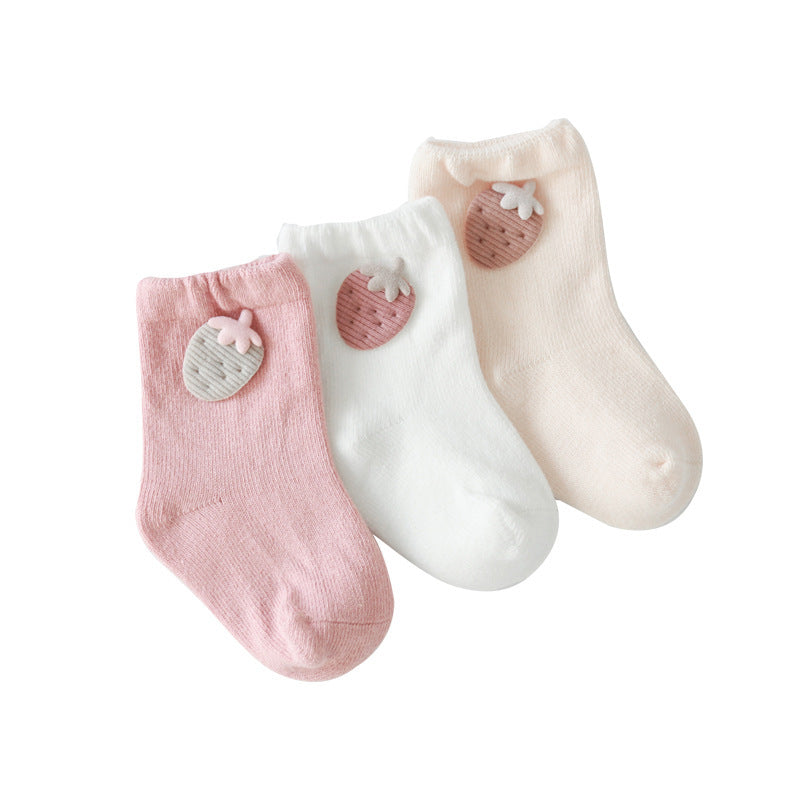 Baby Socks Combed Cotton Boneless Cartoon - SARAH SOCKS